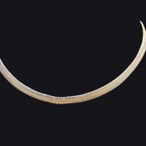 Sugar Fix silver tone chocker